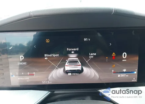 2025 Nissan Murano Platinum z USA, uszkodzony, nr VIN 5N1AZ3DT7SC101100